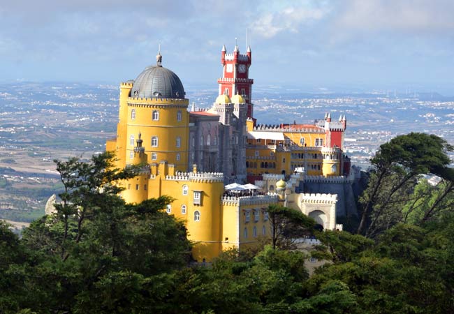 The Palácio da Pena in Sintra