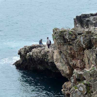 Boca do Inferno fishing cascais