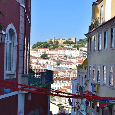 El castillo de Lisboa