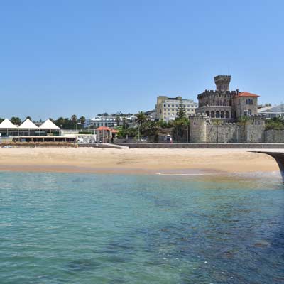 Praia do Tamariz Strände  cascais