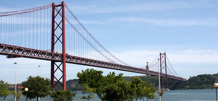 Lisbon suspension bridge