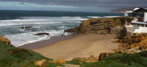 La plage de Praia da Arriba Cascais