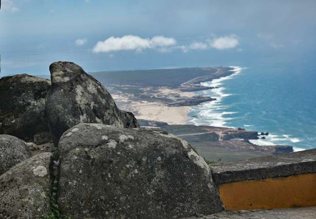 Praia do Guincho e la costa della Serra de Sintra