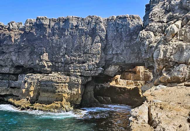 Boca do Inferno sea arch