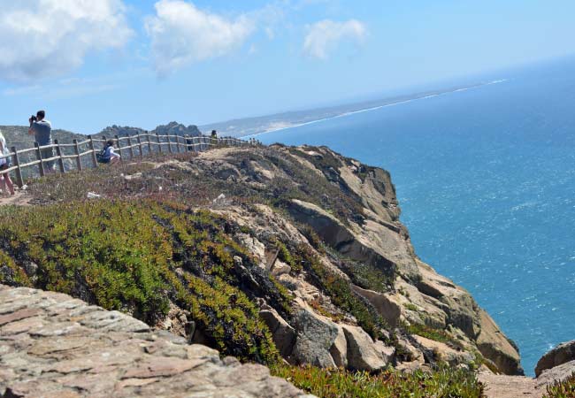 Cabo da Roca dangerous cliffs