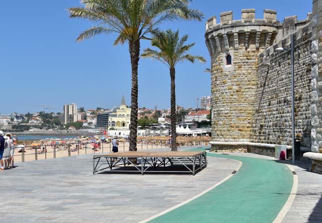 El paseo costero de Cascais a Estoril.