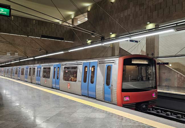 El metro de Lisboa 