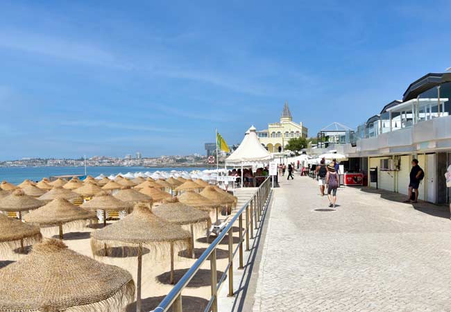 Die Promenade von Cascais nach Estoril 