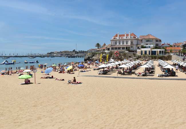 Praia da Duquesa beach cascais