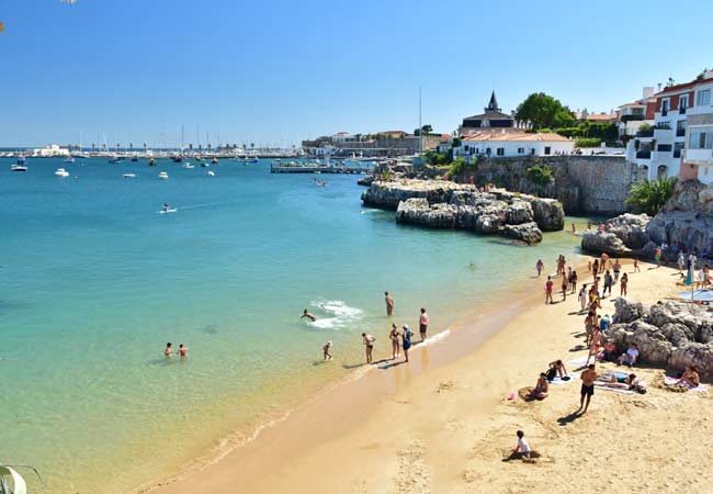 Praia da Rainha Playa cascais