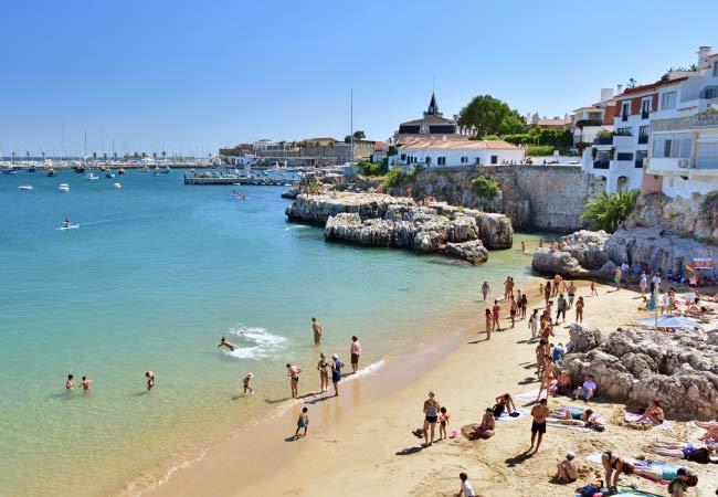 Playa de la Reina en Cascais