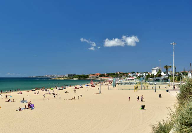 Praia de Carcavelos plaża cascais