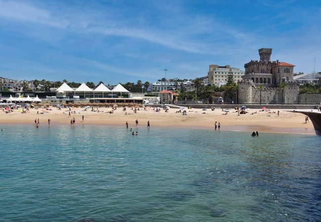 Praia do Tamariz plaża